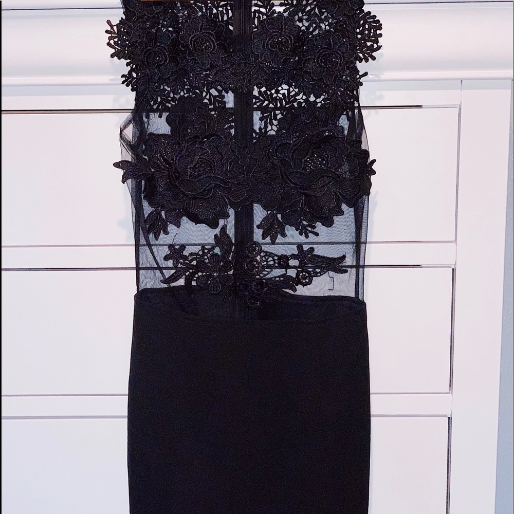 Pica Boo Shear Cocktail Dress